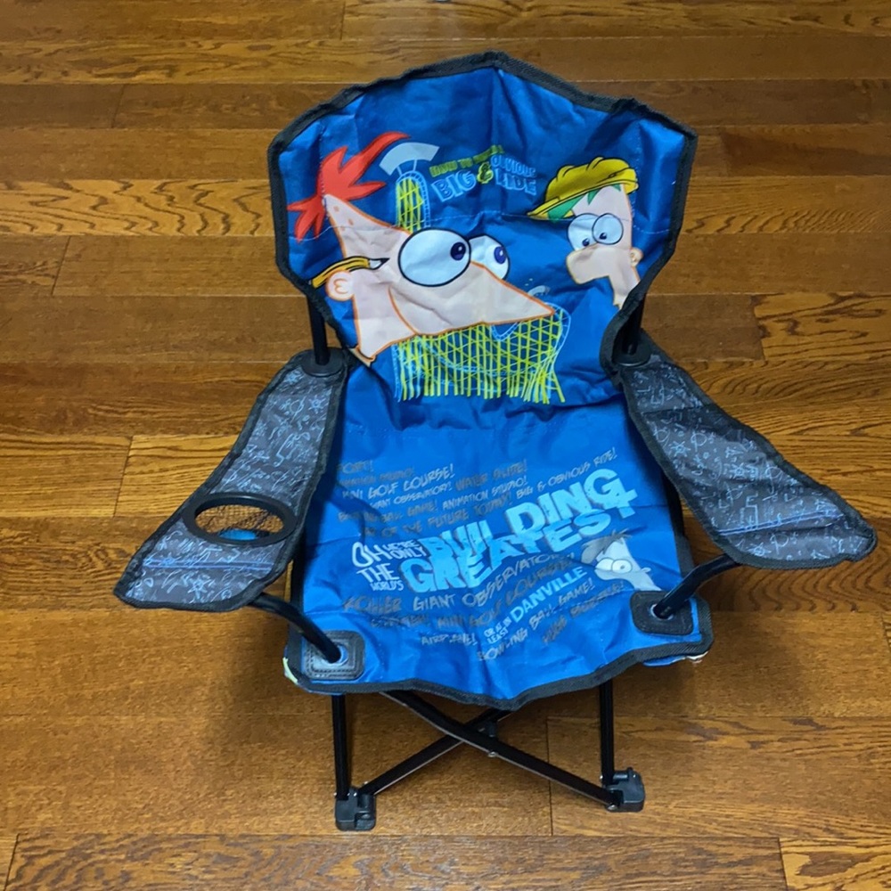 Phineas & Ferb - youth foldable armchair